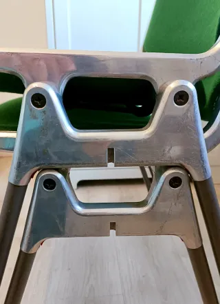 Set 2 sedie Castelli DSC 106 anni 80 con braccioli