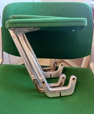 Set 2 sedie Castelli DSC 106 anni 80 con braccioli