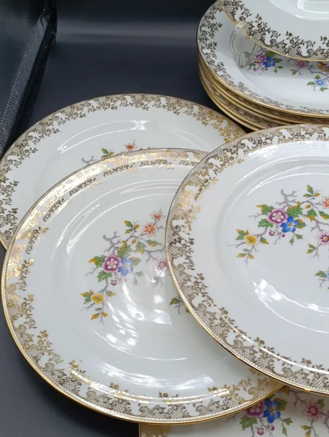 Vajilla 6 servicios porcelana Limoges