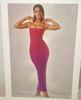 Vestido Oh Polly Monte Carlo degradado