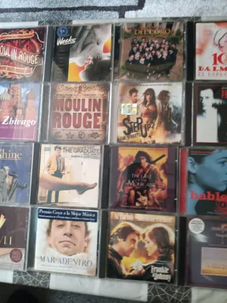 Lote A: 22 CDs Bandas Sonoras Originales Películas