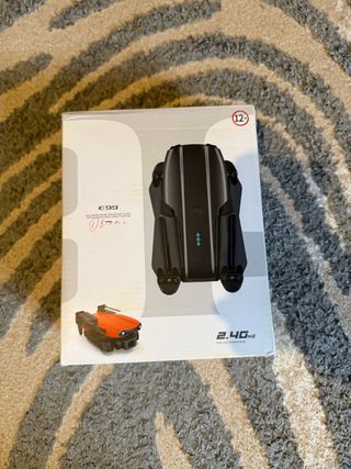 Drone E99 Pro Negro/Naranja