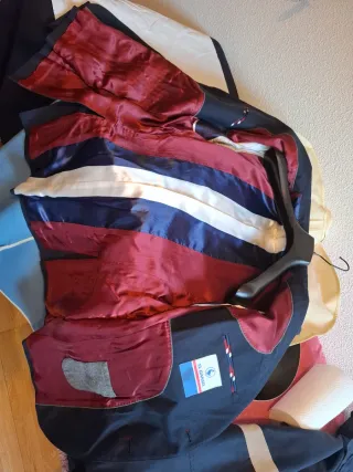 Americana El Ganso azul hombre