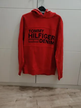 Sudadera Tommy Hilfiger Roja Talla M