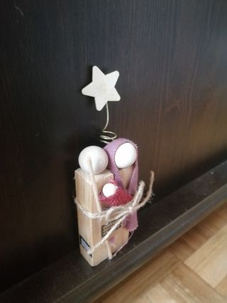 Belén Navidad Artesanal Madera