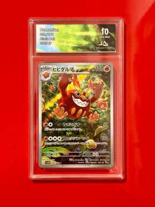 Pokemon Darmanitan 099/086 Luce Nera Graded 10