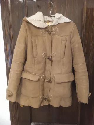 Chaqueta Pull & Bear piel sintética borrego