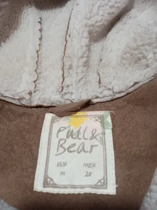 Chaqueta Pull & Bear piel sintética borrego