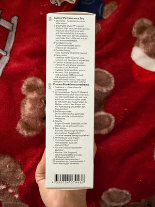 Camiseta interior térmica Crivit XL