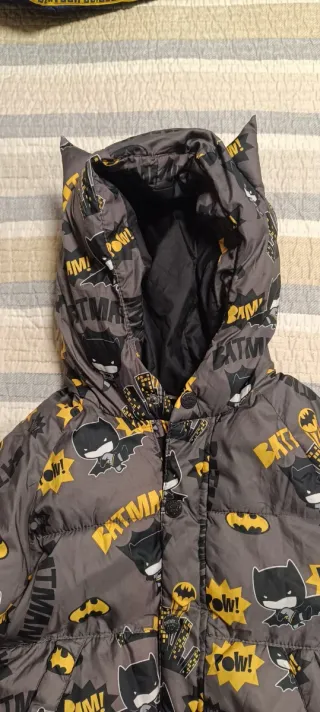 Abrigo infantil niño Batman