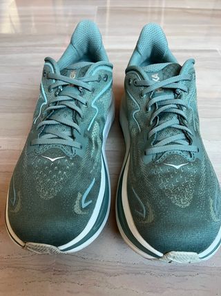 Hoka M Clifton 10 Deportivas Running Verde/Azul