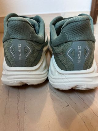 Hoka M Clifton 10 Deportivas Running Verde/Azul