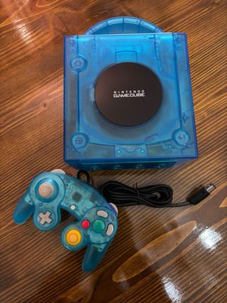 Nintendo GameCube Clear Blue 128GB