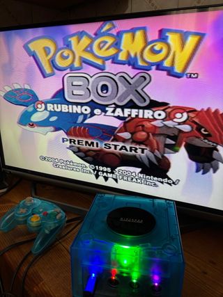 Nintendo GameCube Clear Blue 128GB