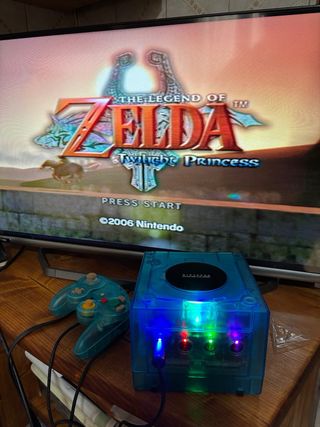 Nintendo GameCube Clear Blue 128GB