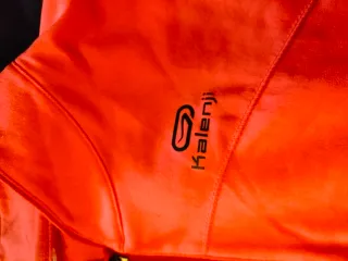 Sudadera ligera Kalenji naranja
