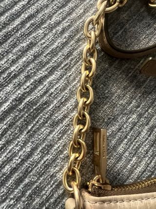 Bolso Piel Bimba y Lola gris claro