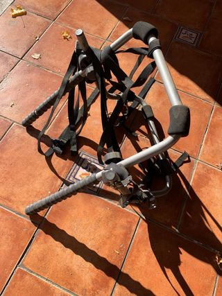 Portabicis maletero negro