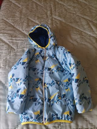 Chaqueta esquí niño reversible