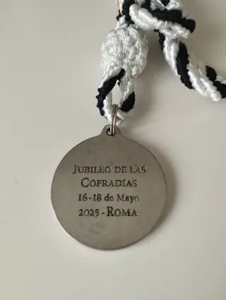 Medalla Hermandad Cachorro Jubileo Roma