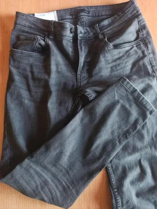 Jeans skinny neri taglia 46