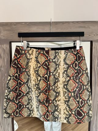 Falda estampado serpiente