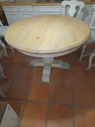 Mesa comedor y 6 sillas No envio