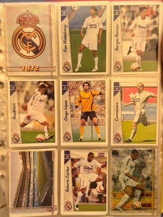 Cromos Real Madrid 2007 La Liga