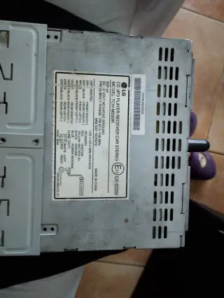 Radio CD Coche LG TCH-M550R