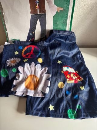 Disfarce Hippie Criança ATOSA 7-9 anos