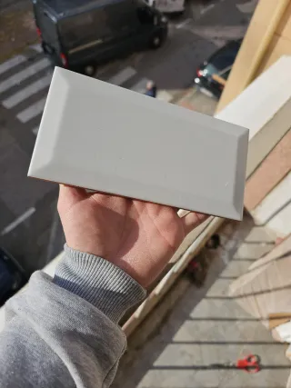 Azulejo Metro Blanco 20x10cm Nuevo