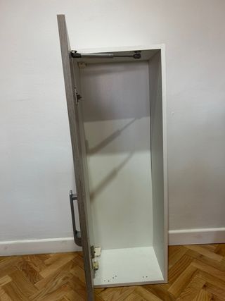 Mueble auxiliar madera y metal