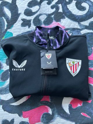 Chaqueta Castore Athletic Club Bilbao Negra Morada