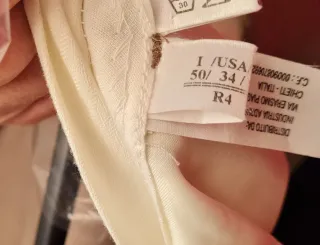 Pantaloni ADRIA uomo beige chiaro  taglia M
