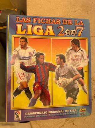 Cromos Barça Liga 2007