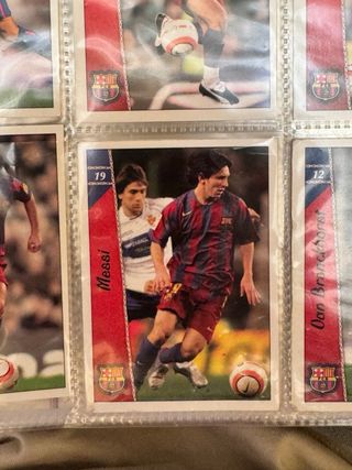 Cromos Barça Liga 2007