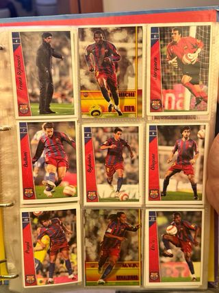 Cromos Barça Liga 2007