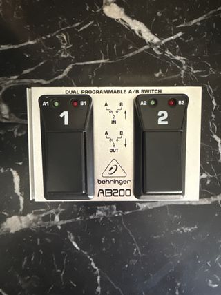 Pedal switch Behringer AB200 Dual A/B Switch