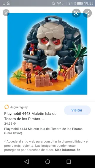 Playmobil Maletín Isla Tesoro 4443