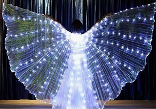 Alas de novia con luces LED
