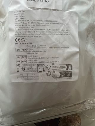 Alas de novia con luces LED