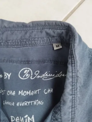 Camicia uomo cotone manica lunga