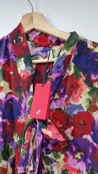 Vestido Carolina Herrera Talla M Floral