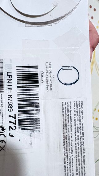 Apple Watch SE 44mm Verde y Azul Marino