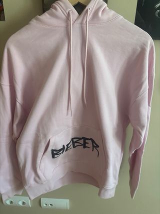 Sudadera rosa H&M talla S con pato