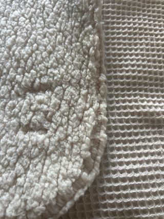 Manta bebé borreguito y gofre