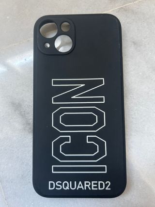 Custodia iPhone 11/12 DSQUARED2 Nera