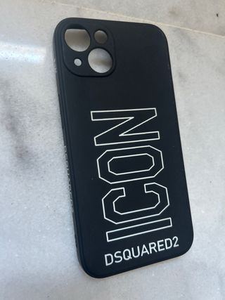 Custodia iPhone 11/12 DSQUARED2 Nera