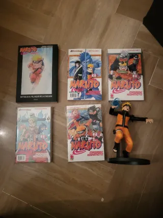 Naruto Manga e Action Figure