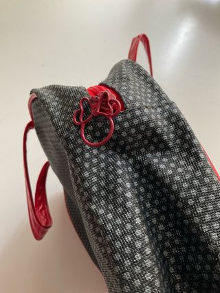 Bolso Minnie Niña Negro y Rojo